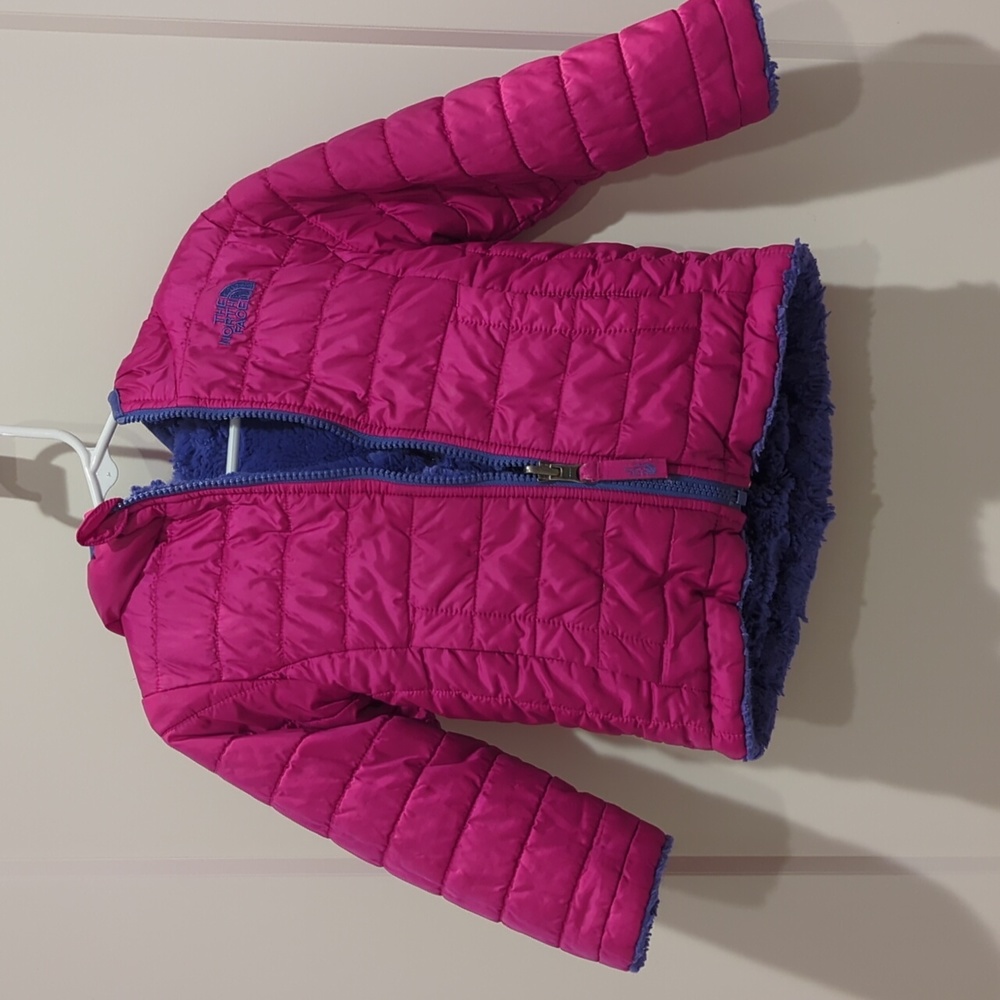 Fuchsia and purple 2T North Face